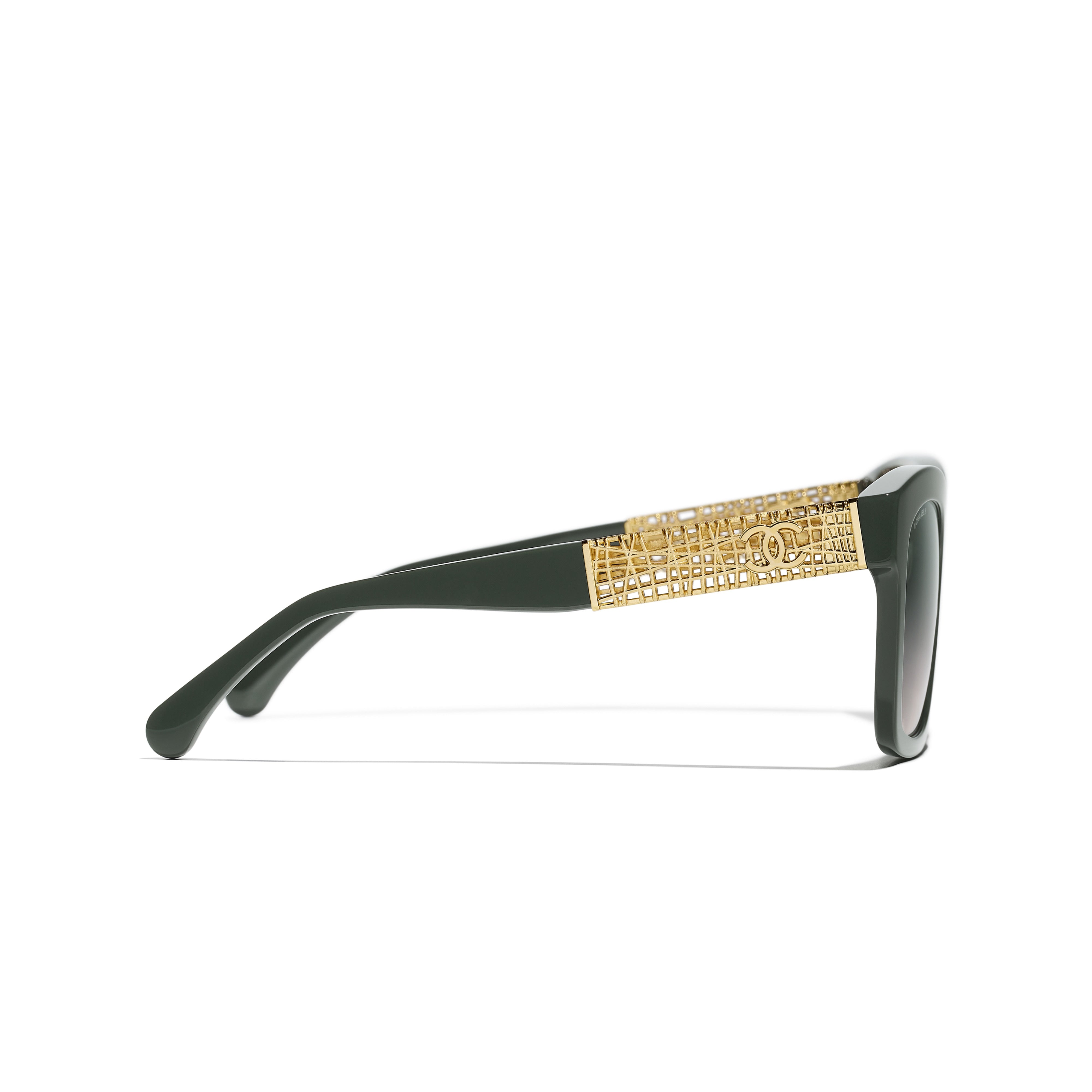 Gafas de Sol CHANEL 5533 Verde Kaki 54 18 140 - Vista 3