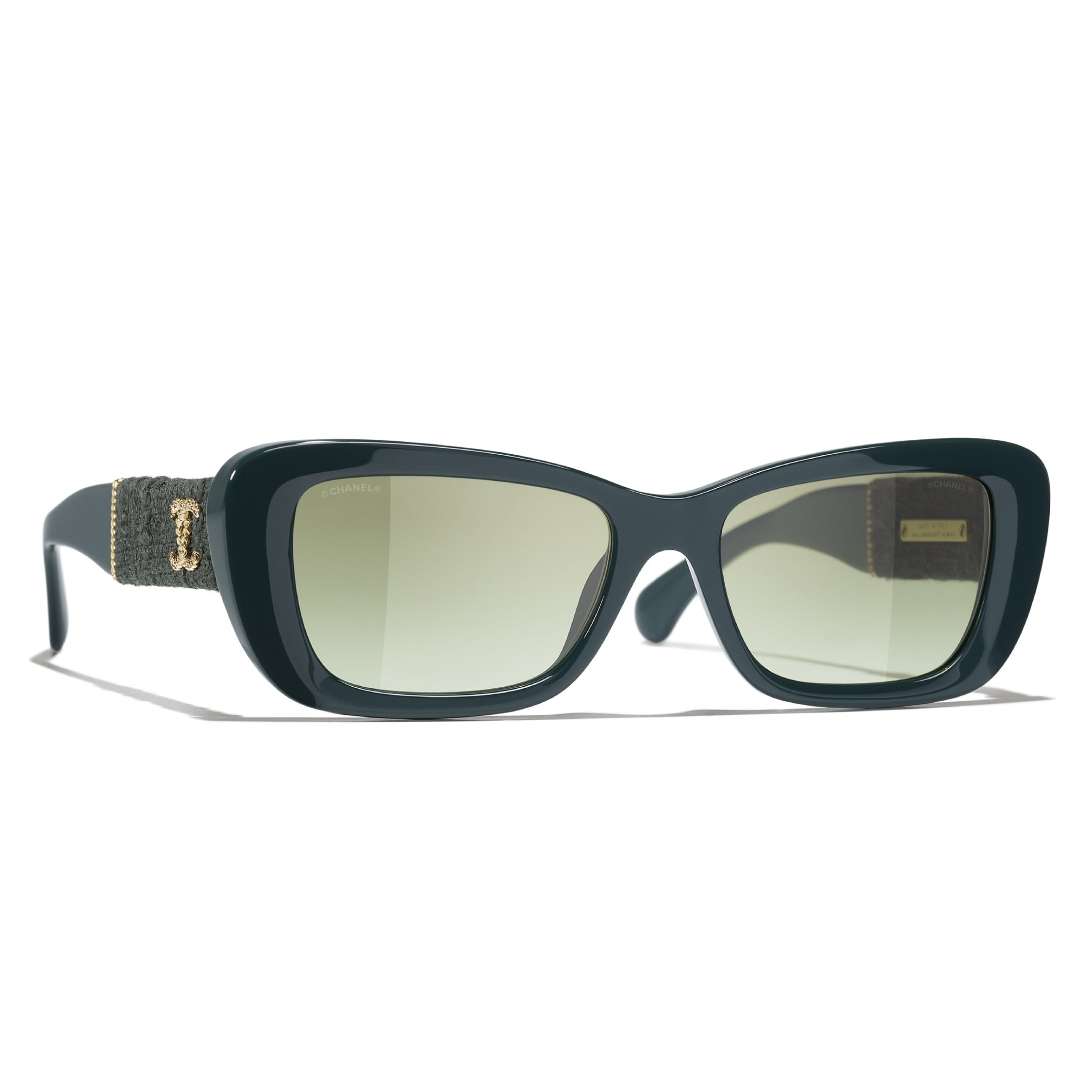 Gafas de Sol CHANEL 5514 Verde oscuro 53 17 140 - Vista 4