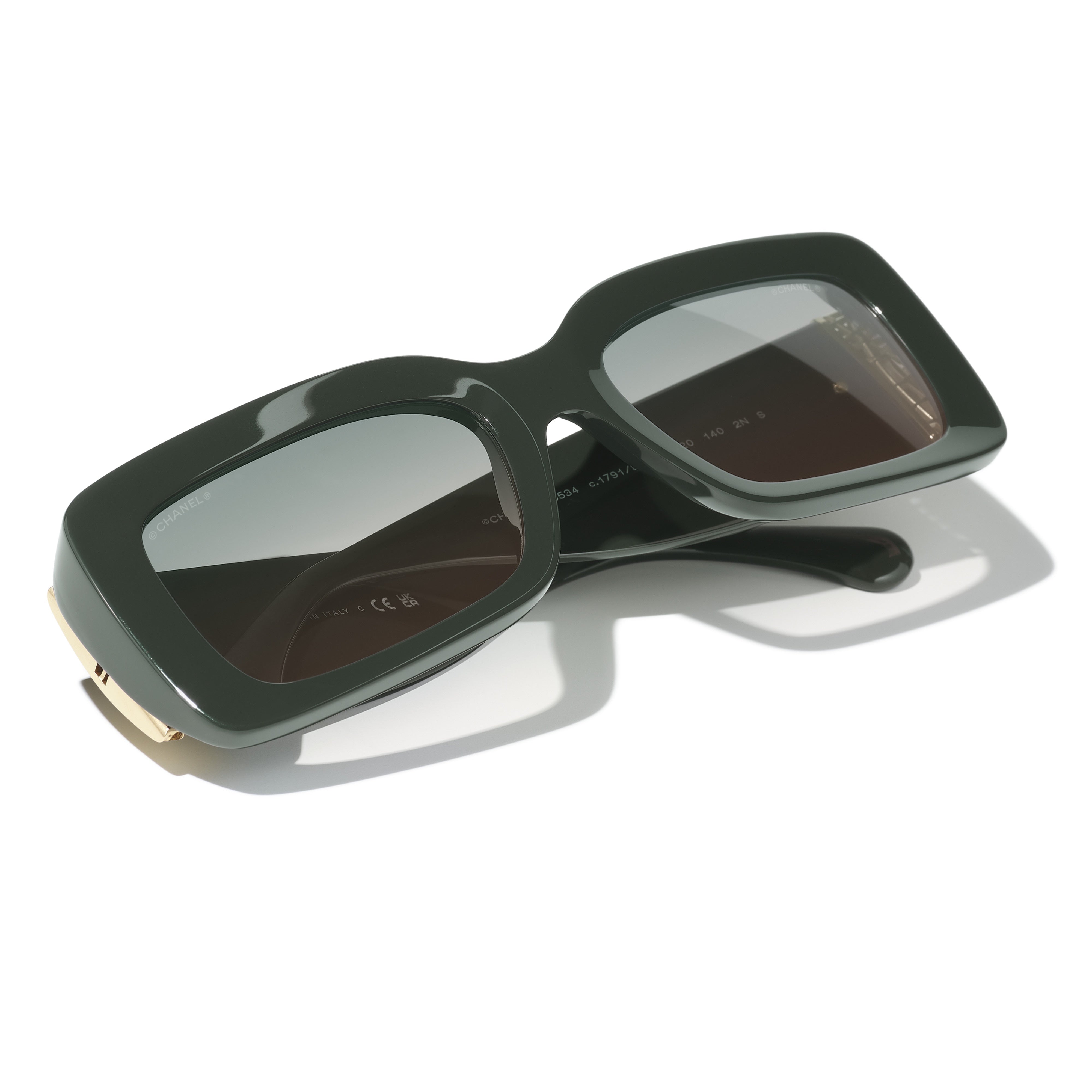 Gafas de Sol CHANEL 5534 Verde Kaki 54 20 140 - Vista 4