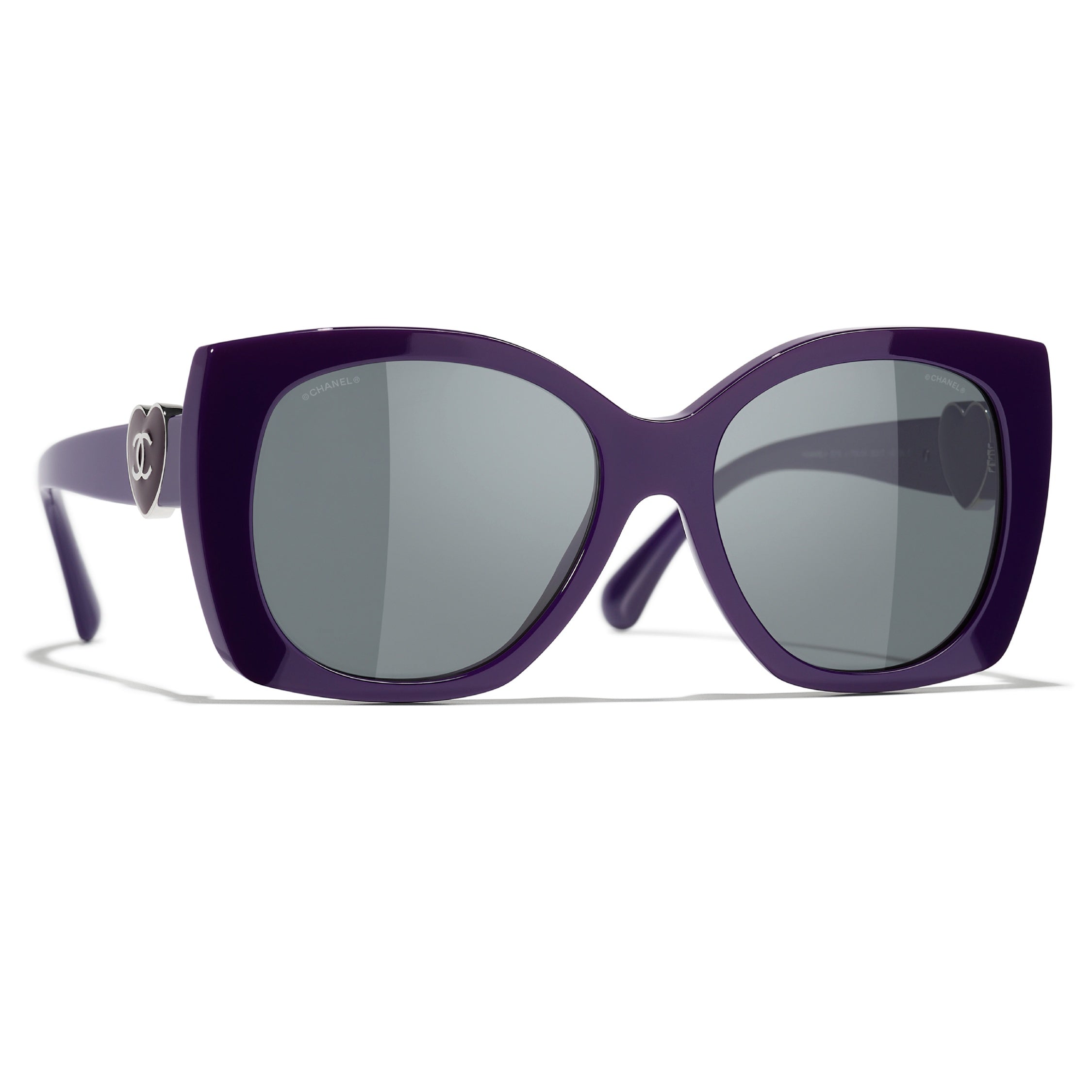 Gafas de Sol CHANEL 5519 Morado 55 17 140 - Vista 4