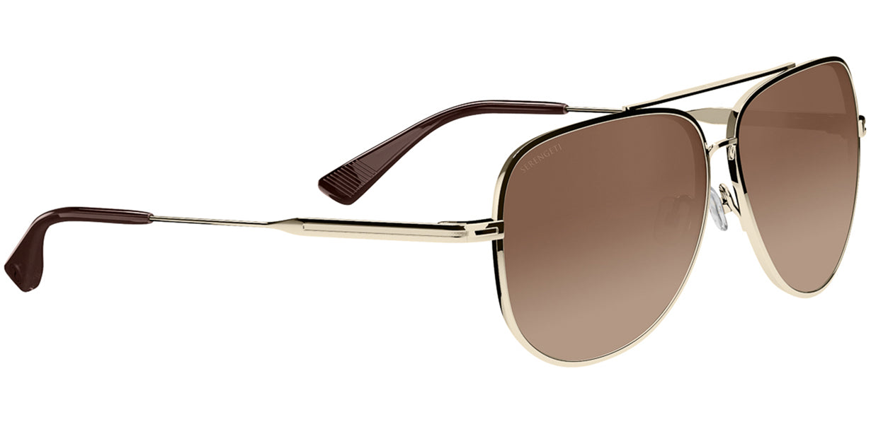Sunglasses Serengeti Trailblazer 866005 Gold 58 16