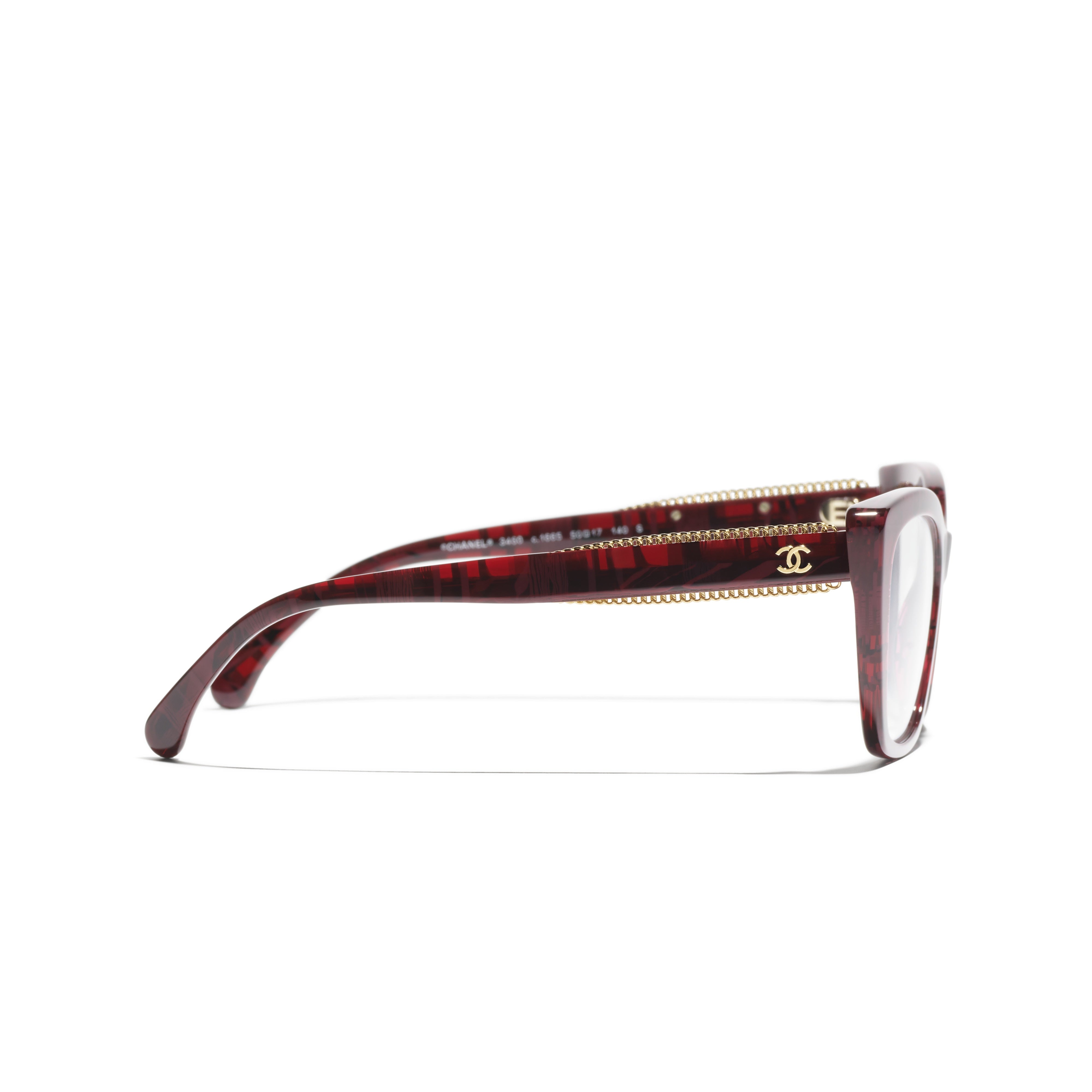 Gafas Graduadas CHANEL 3460 1665 52 17 140 - Vista 3