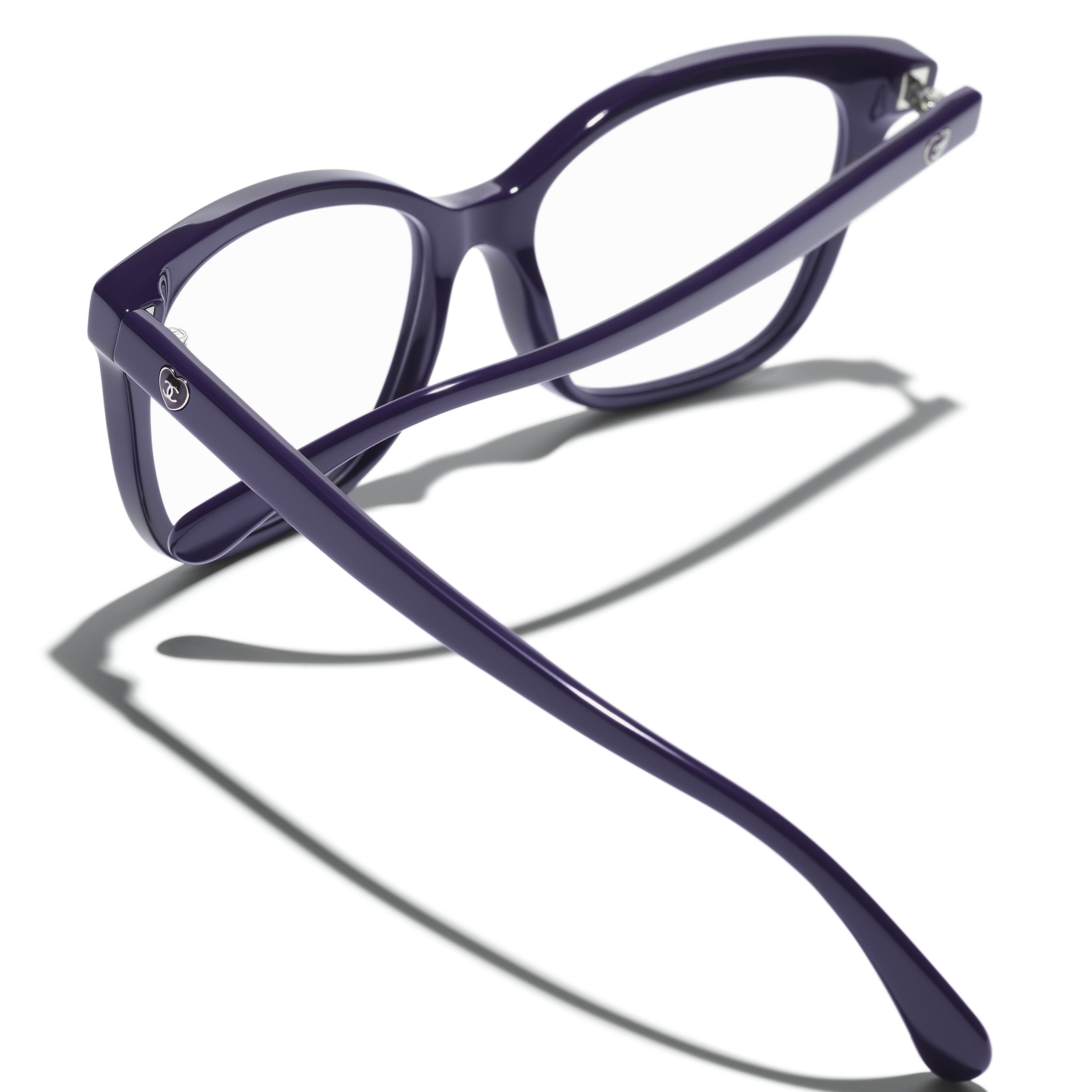 Gafas Graduadas CHANEL 3463 Morado 54 17 140 - Vista 4