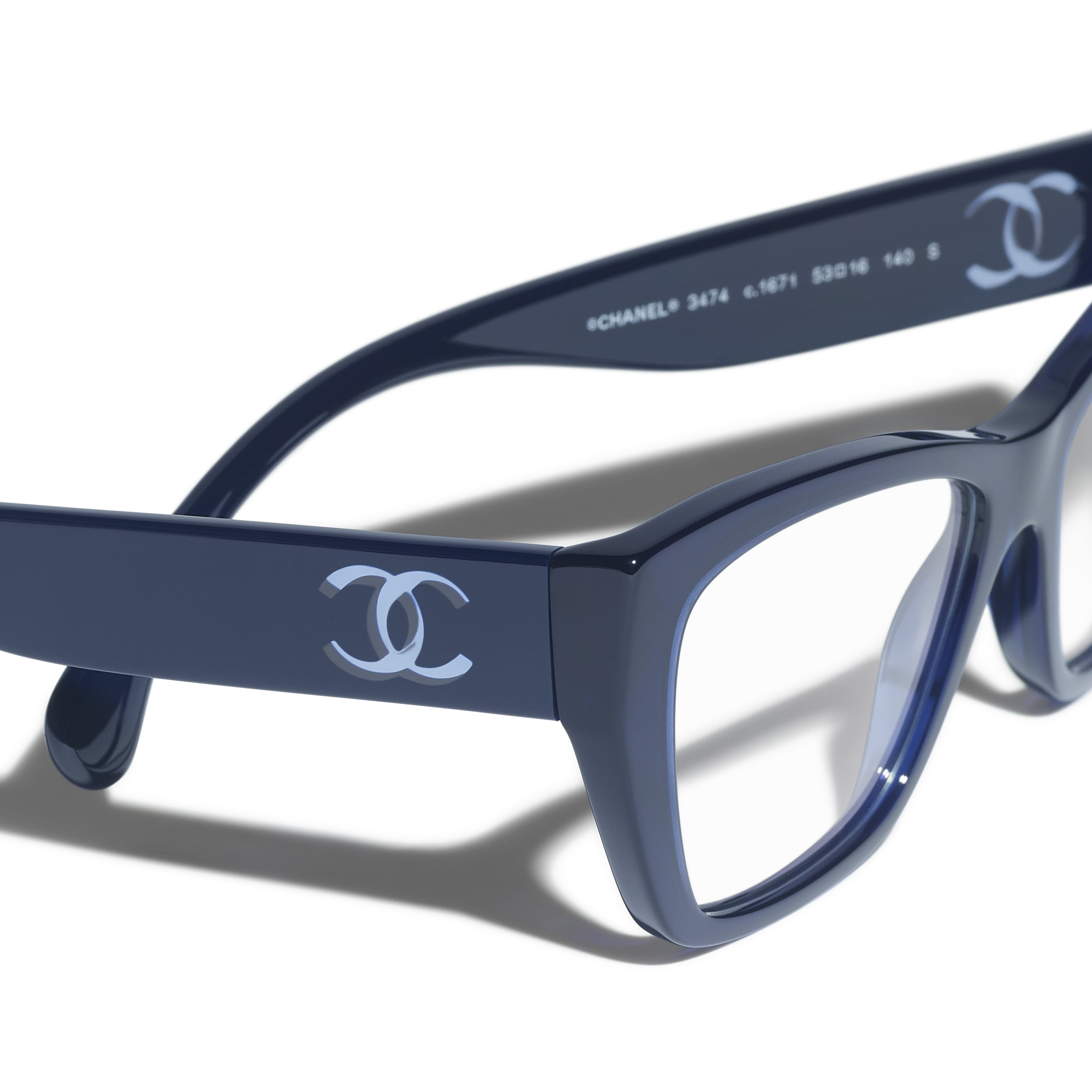 Gafas Graduadas CHANEL 3474 1671 53 16 140 - Vista 4