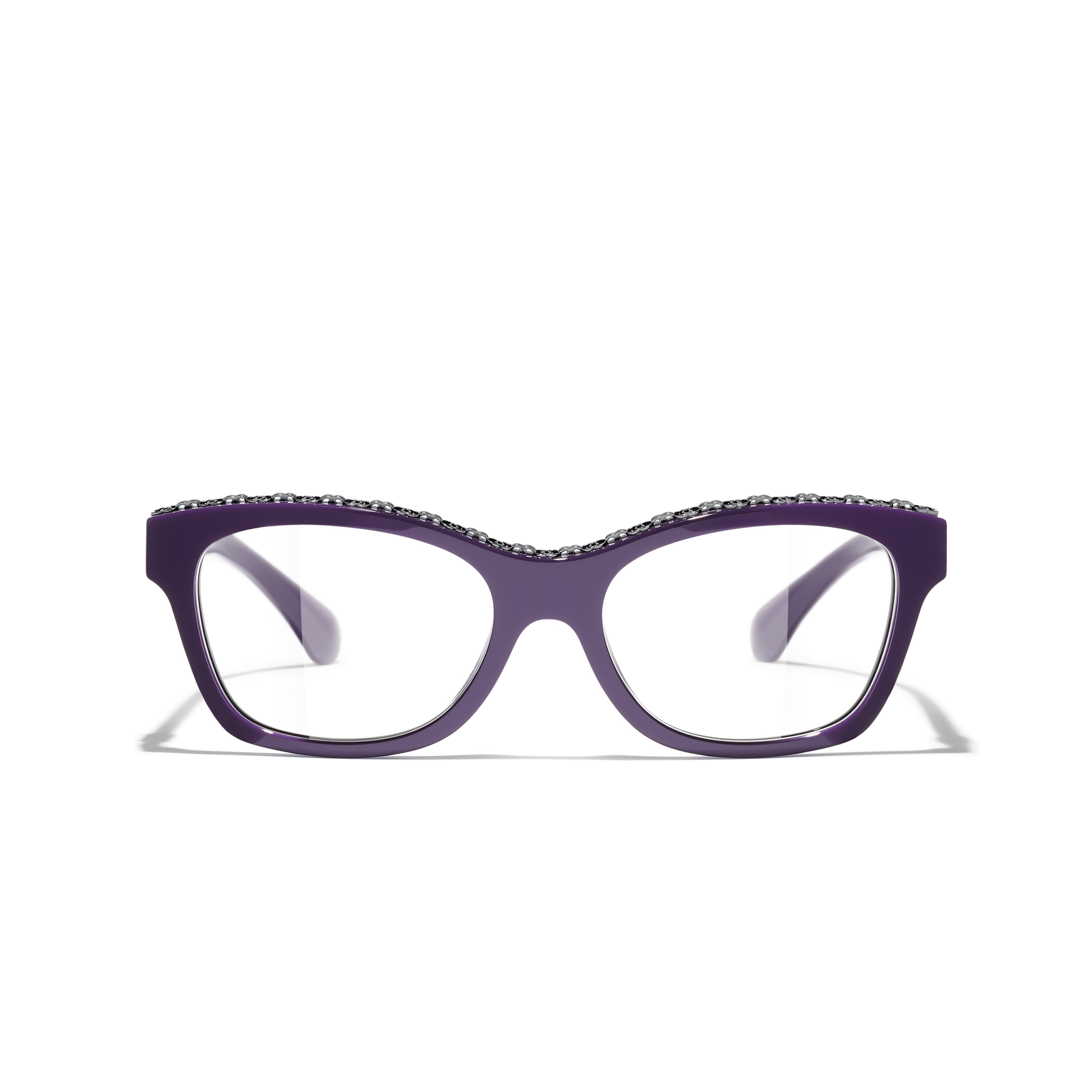 Gafas Graduadas CHANEL 3482 Morado 52 17 140 - Vista 2