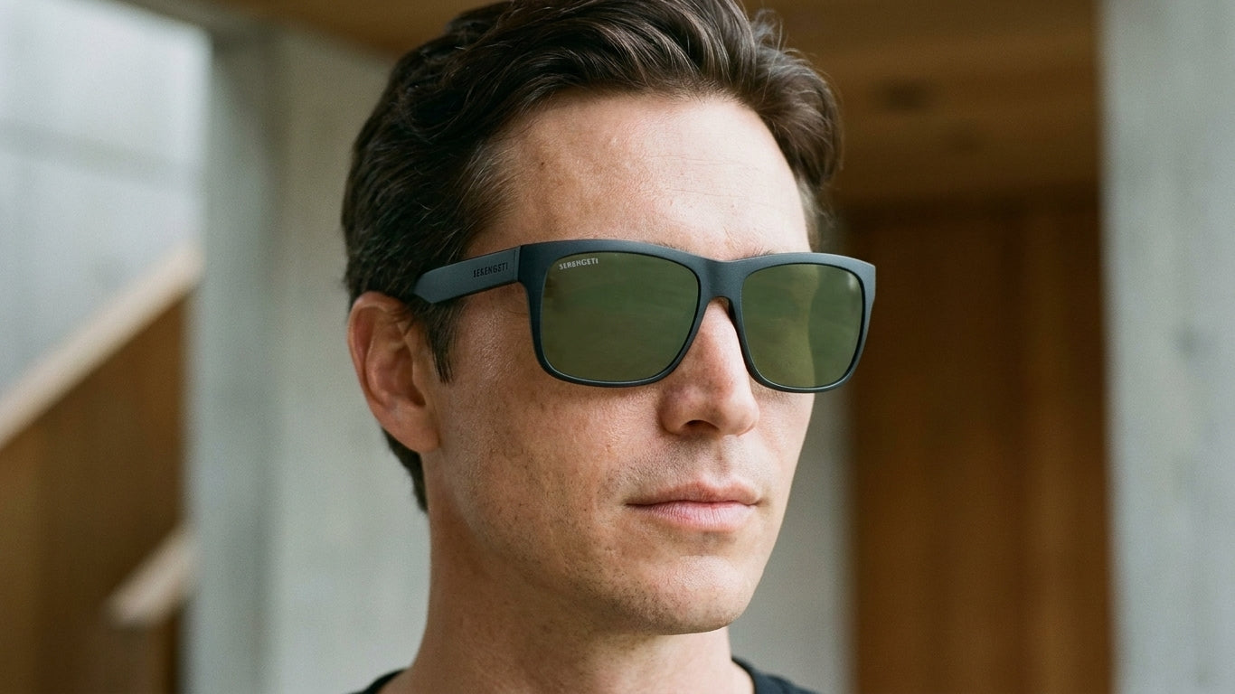 Gafas de Sol Serengeti Positano 8370 Satin Black 56 16 - estilo de vida