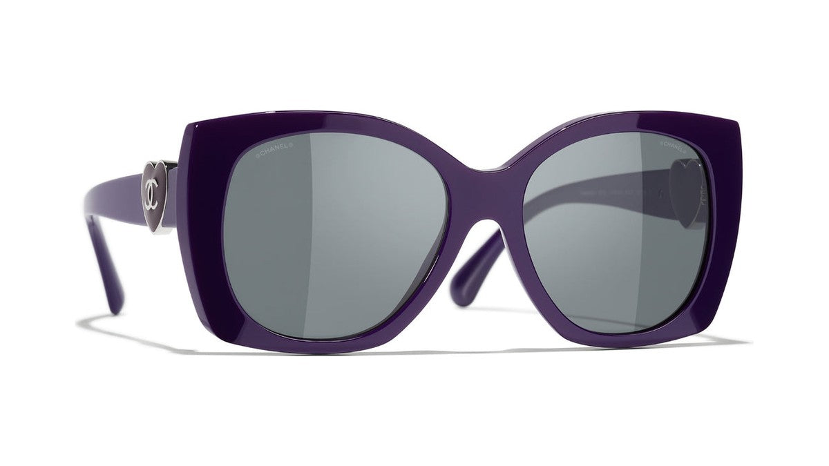 Gafas de Sol CHANEL 5519 Morado 55 17 140 - Vista 4