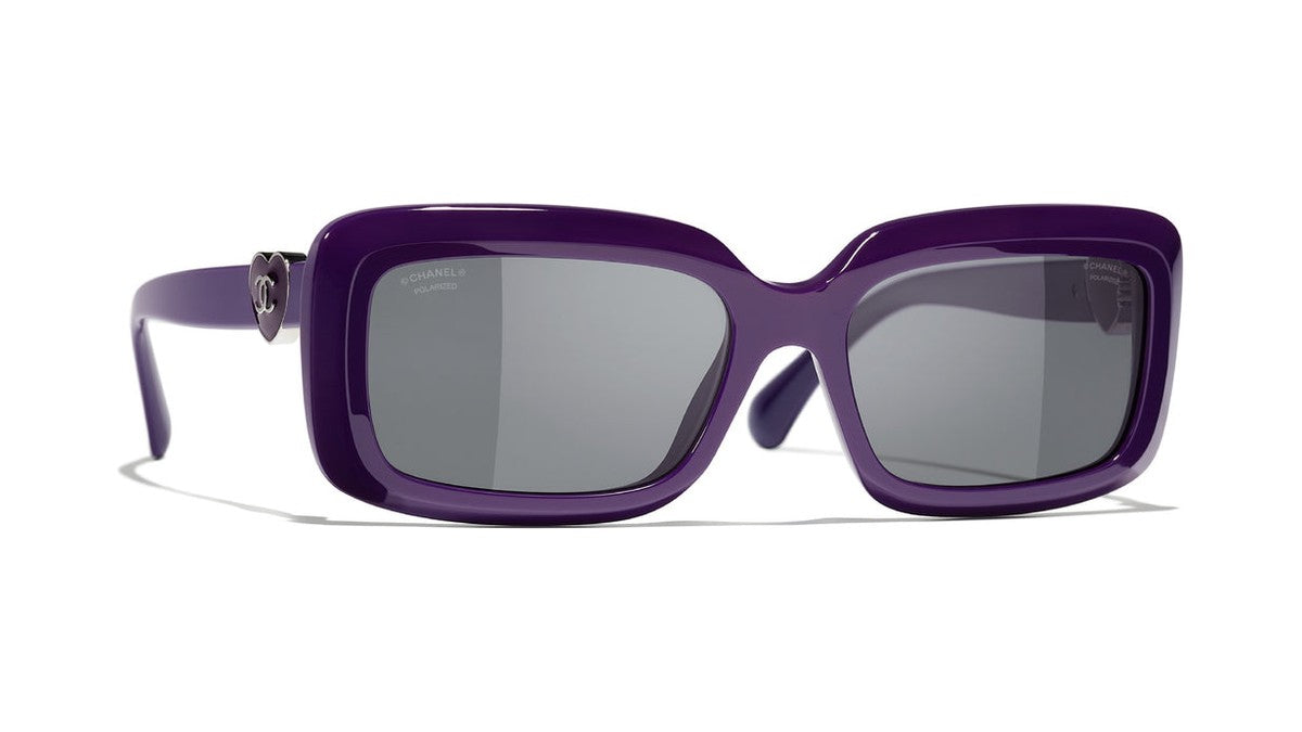 Gafas de Sol CHANEL 5520 Morado 56 17 140 - Vista 4
