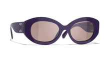 CHANEL 5528 Purple Sunglasses 53 19 140