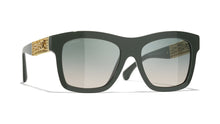 CHANEL 5533 Khaki Green Sunglasses 54 18 140