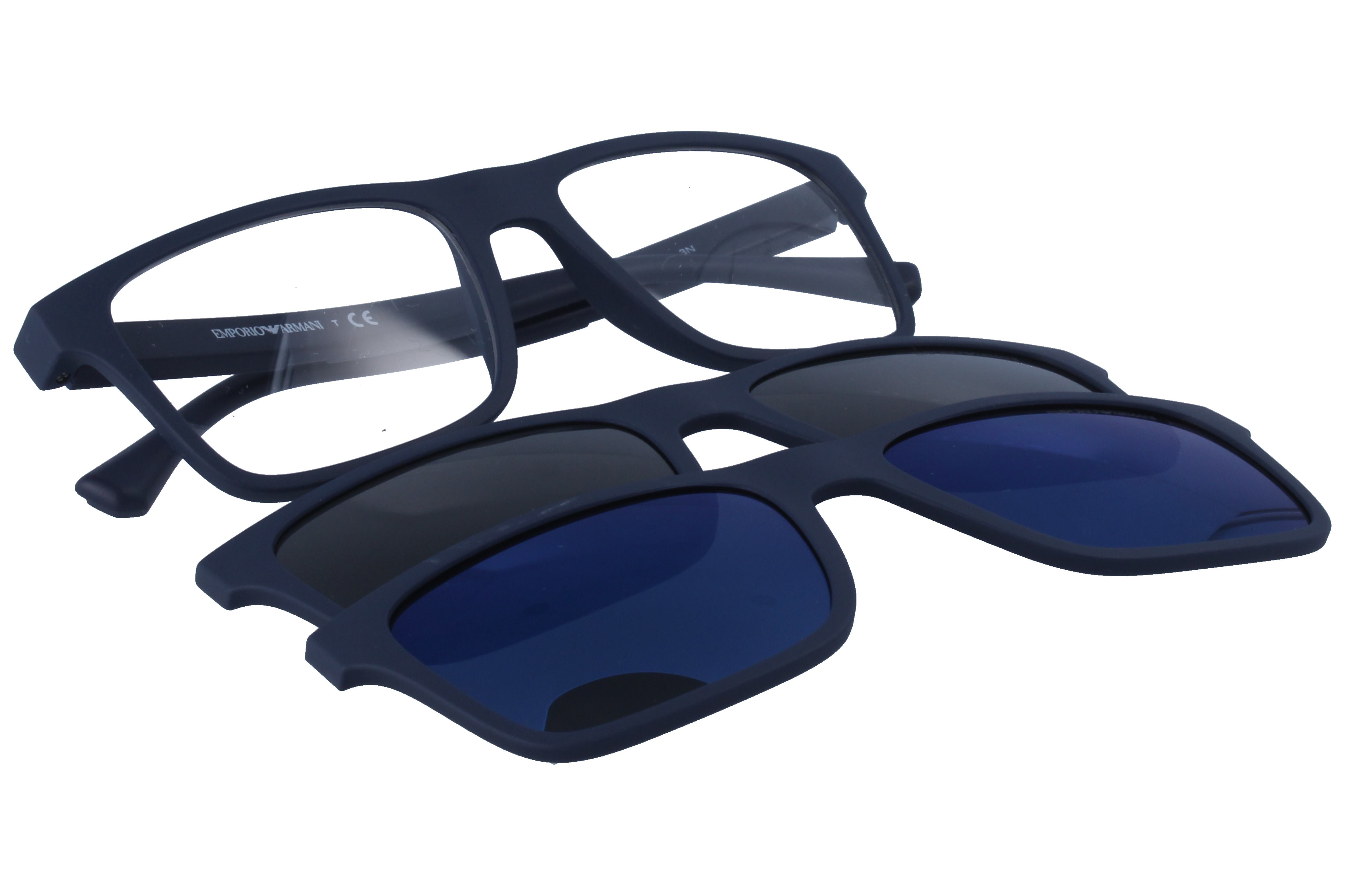 armani eyeglasses with magnetic sunglasses