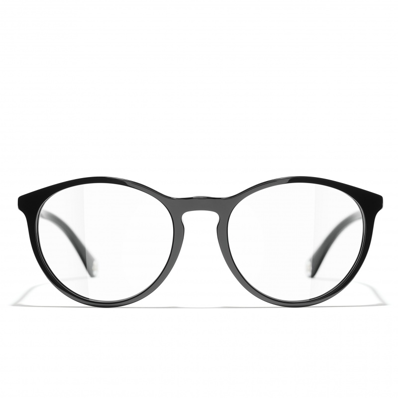 Eyeglasses CHANEL CH 3413 C942 53/19 Woman Noir / Beige Pantos