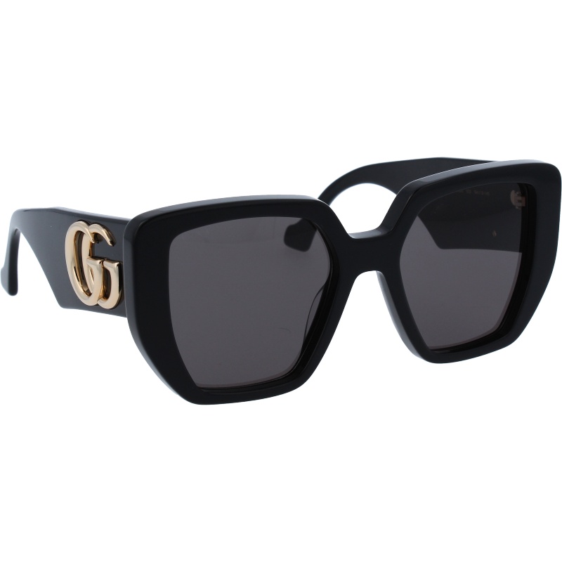 Gold Metal And Web Frame Aviator Sunglasses With Green Lenses | GUCCI® US