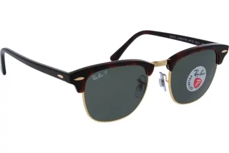Polarized Ray Ban clubmaster sunglasses