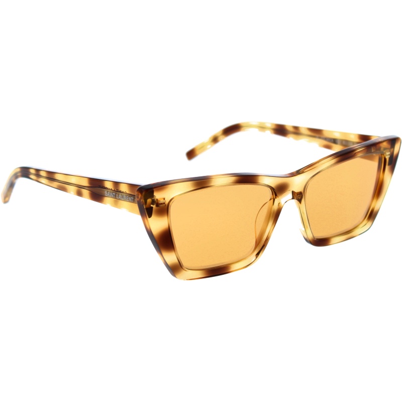 Saint Laurent SL 422 Sunglasses - Gold / Brown