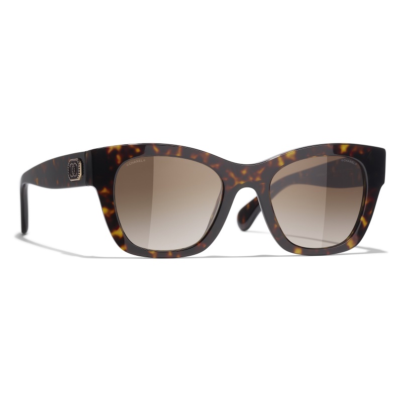 chanel tortoise shell sunglasses