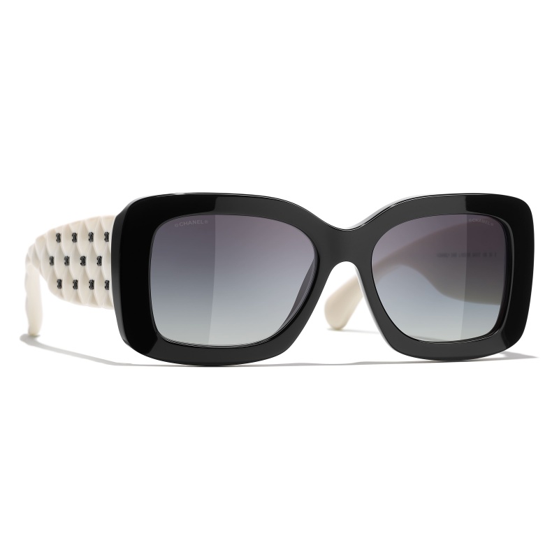 Sunglasses Square Sunglasses acetate  glass pearls  Fashion  CHANEL