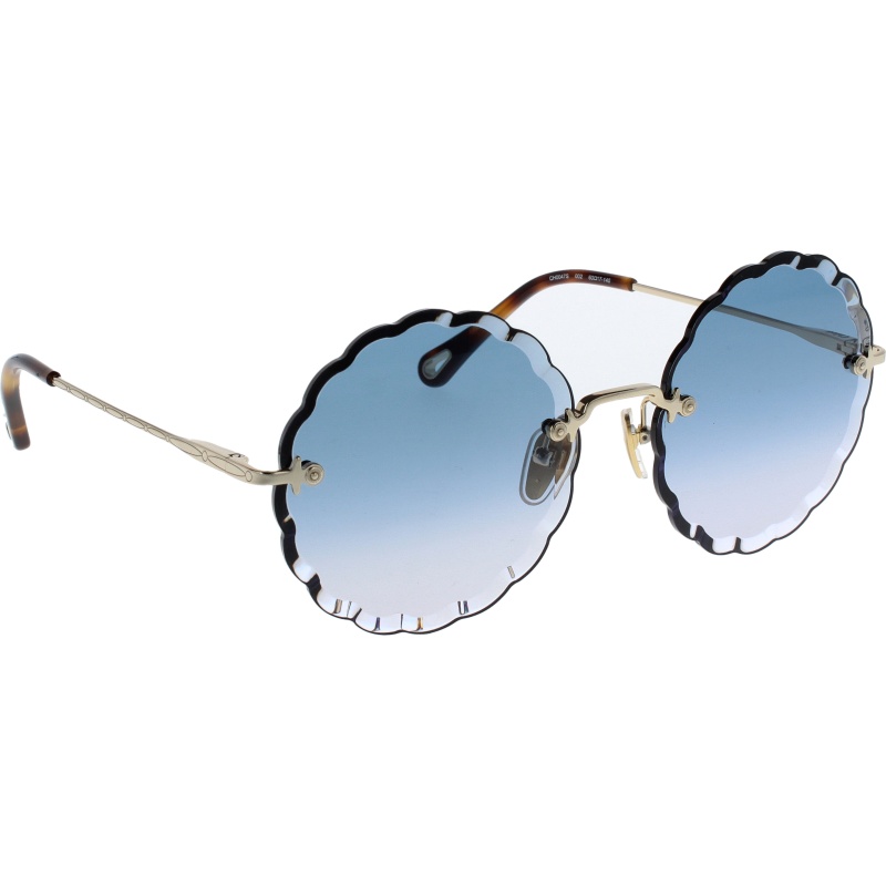 Ripley - LENTES DE SOL CHLOE CUADRADOS PARA MUJER EN AZUL