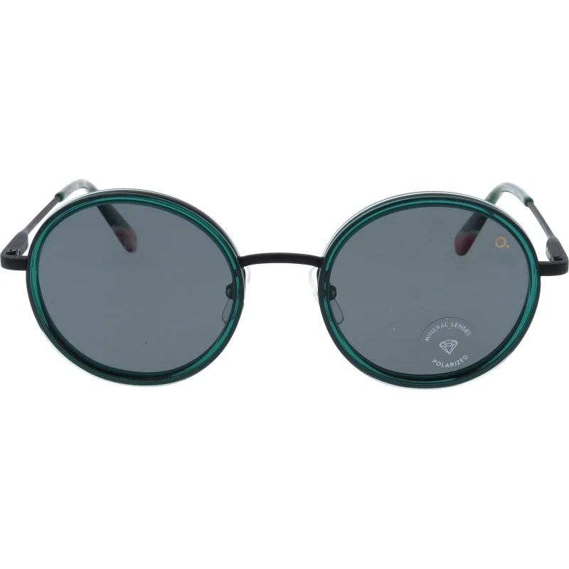 Men's round sunglasses