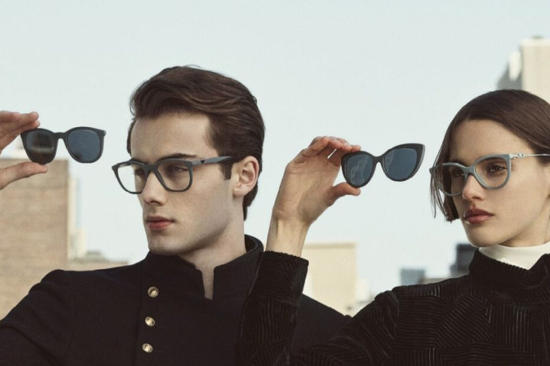 Graduated Glasses With Solar Clip