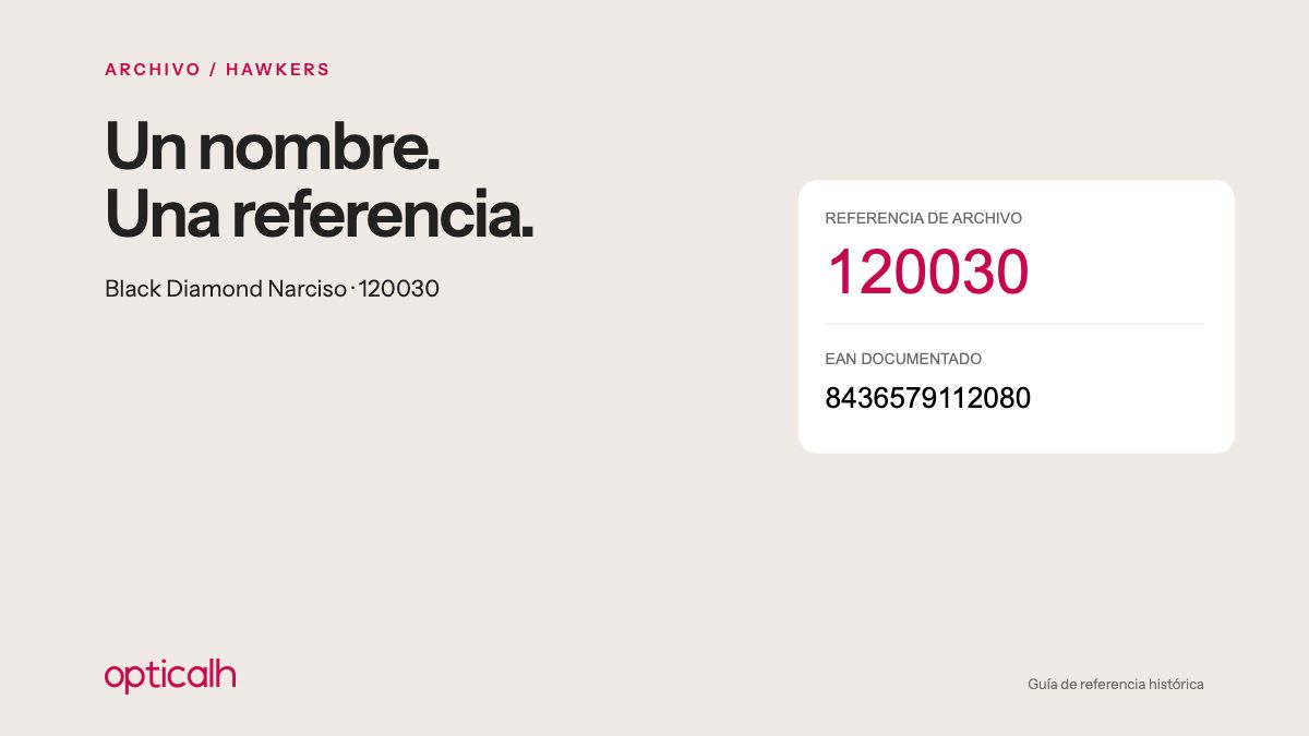 Guía gráfica de referencia: Hawkers Narciso: cómo reconocer la referencia de una oferta antigua