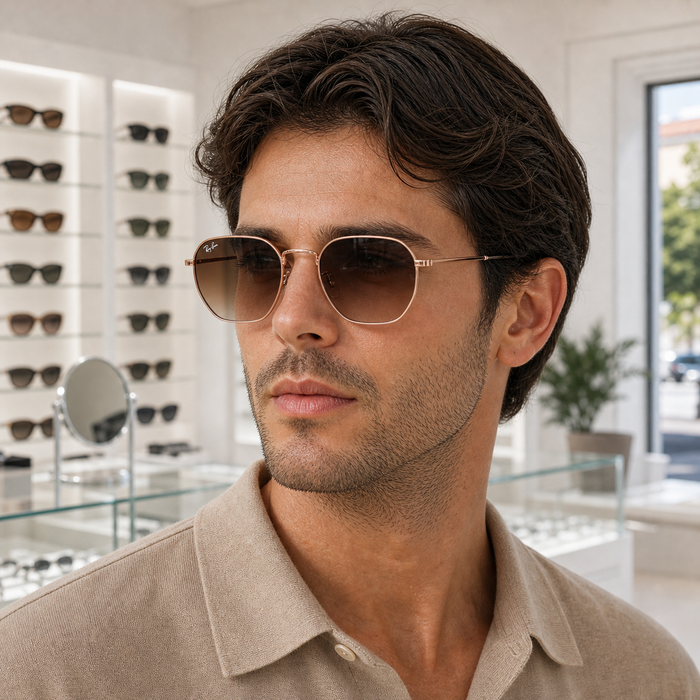 Gafas de Sol Ray-Ban Hexagonal RB3548N 9069A5 51 21 — vista 7