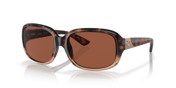 Gafas de Sol Costa Del Mar GANNET 6S9041 904103 58 17 — vista tres cuartos