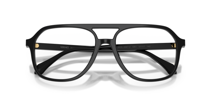 Gafas Graduadas Versace VE3397U GB1 55 / 57 17 — Imagen 5