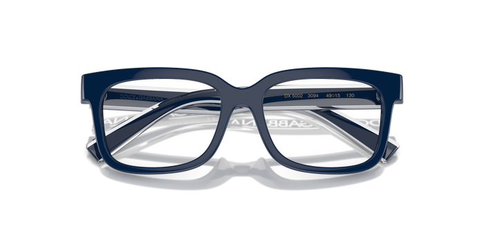 Prescription Glasses Dolce Gabbana Dx5002 DX5002 3094 49 15 — vista 5