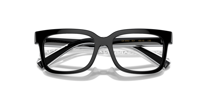 Prescription Glasses Dolce Gabbana Dx5002 DX5002 501 47 15 — vista 5