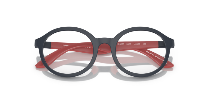 Prescription Glasses Emporio Armani Ek3005 EK3005 5088 46 19 — vista 5