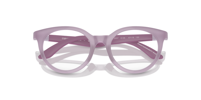Prescription Glasses Emporio Armani Ek3007 EK3007 6136 47 18 — vista 5