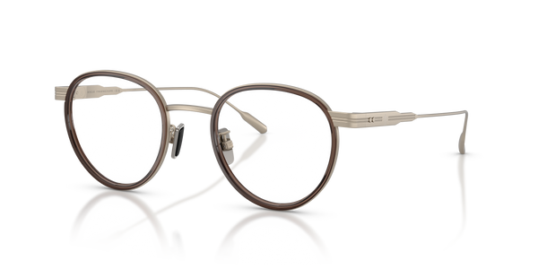 Gafas Graduadas Moncler ME1006T 1003 49 22 — vista tres cuartos