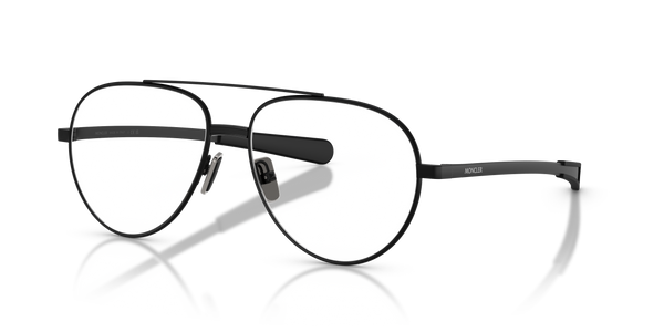 Gafas Graduadas Moncler ME1008 1001 56 15 — vista tres cuartos