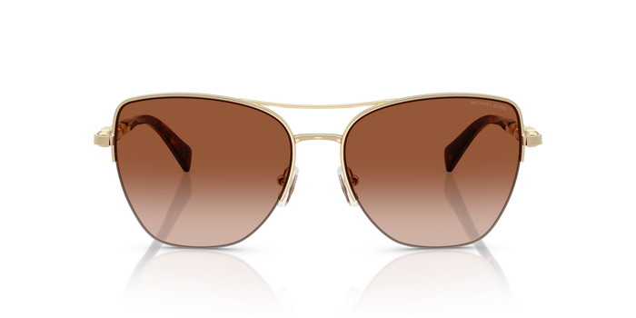 Gafas de Sol Michael Kors Dorado Beach MK1163 101413 57 16 — vista 2