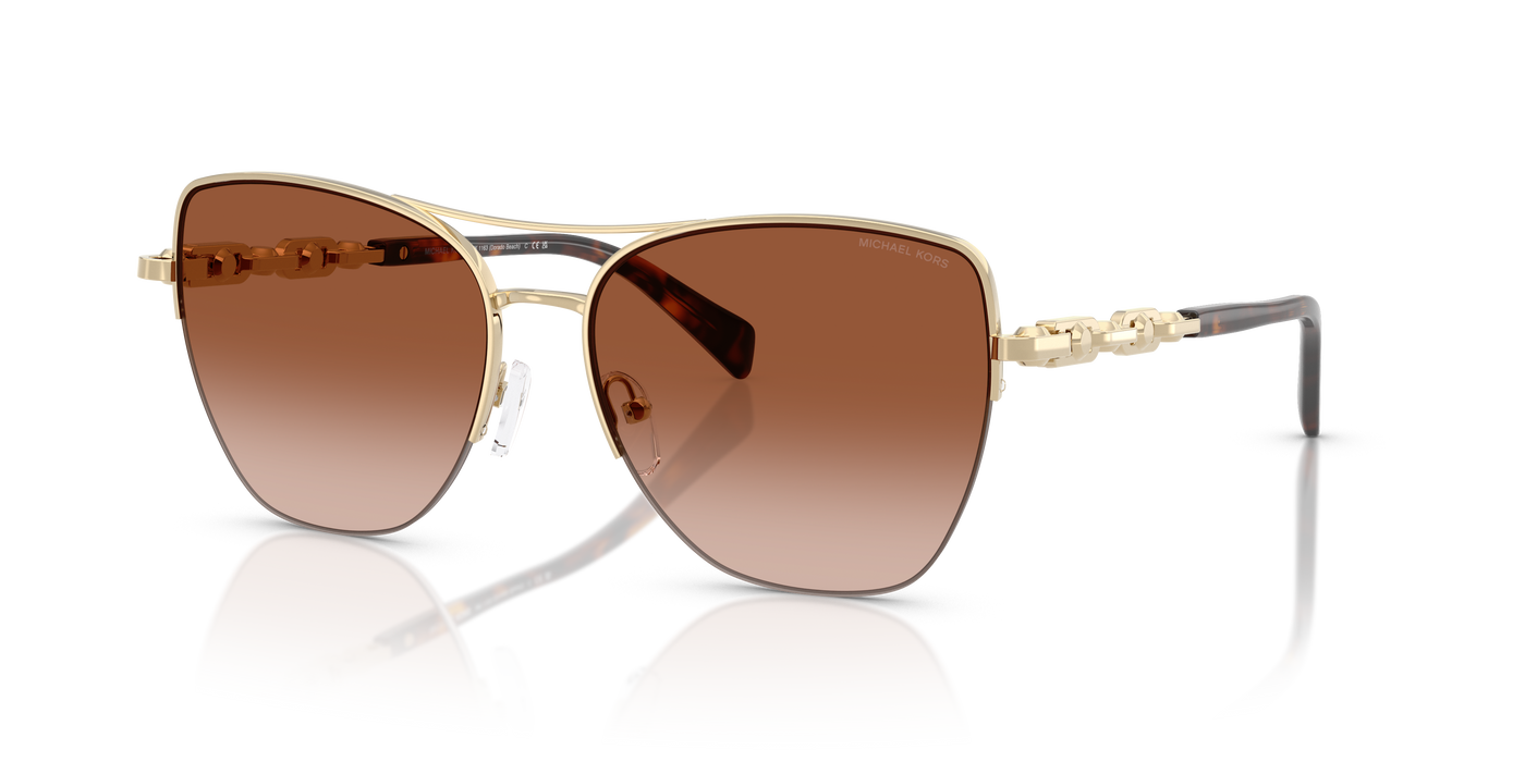 Gafas de Sol Michael Kors Dorado Beach MK1163 101413 57 16