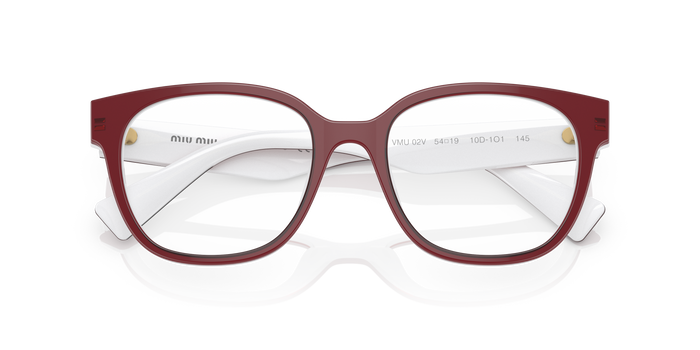 Optical Frames Miu Miu MU02VV 10D1O1 54 19 — vista 5