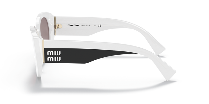 Lunettes de Soleil Miu Miu MU03WS 05X05P 53 18 — vista 3