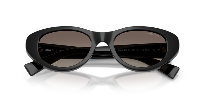 Gafas de Sol Miu Miu MUC03SU 1AB30S 51 19 — vista 5