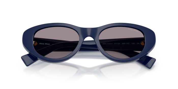 Gafas de Sol Miu Miu MUC03SU 26R11D 51 19 — vista 5
