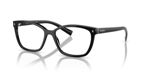 Gafas Graduadas Prada PR15ZV 1AB1O1 53 16 — vista tres cuartos