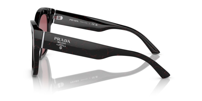 Sunglasses Prada PR17ZS 11F08S 54 18 — vista 3
