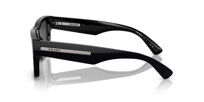 Sunglasses Prada PR25ZS 1AB08G 53 18 — vista 3