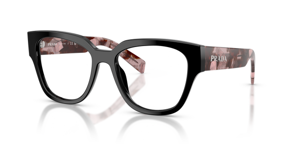 Gafas Graduadas Prada PRC06V 28F1O1 52 18 — vista tres cuartos