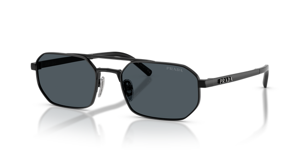 Gafas de Sol Prada PR D53S 7AB70B 55 19 — vista tres cuartos