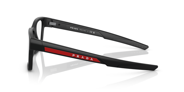 Sunglasses Prada Linea Rossa PS02PV 1BO1O1 55 19 — vista 3