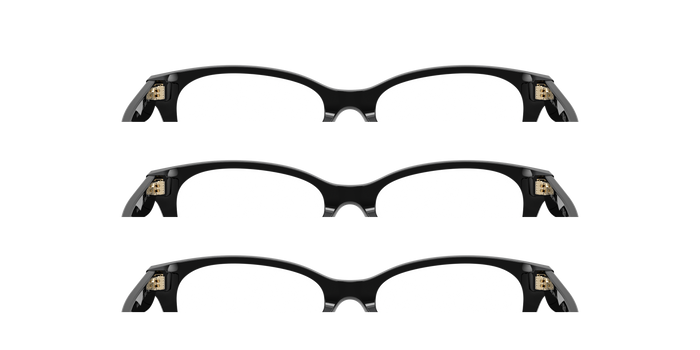 Оправа для очков Ralph Lauren RA7202U 5001 53 / 55 17 — vista 3