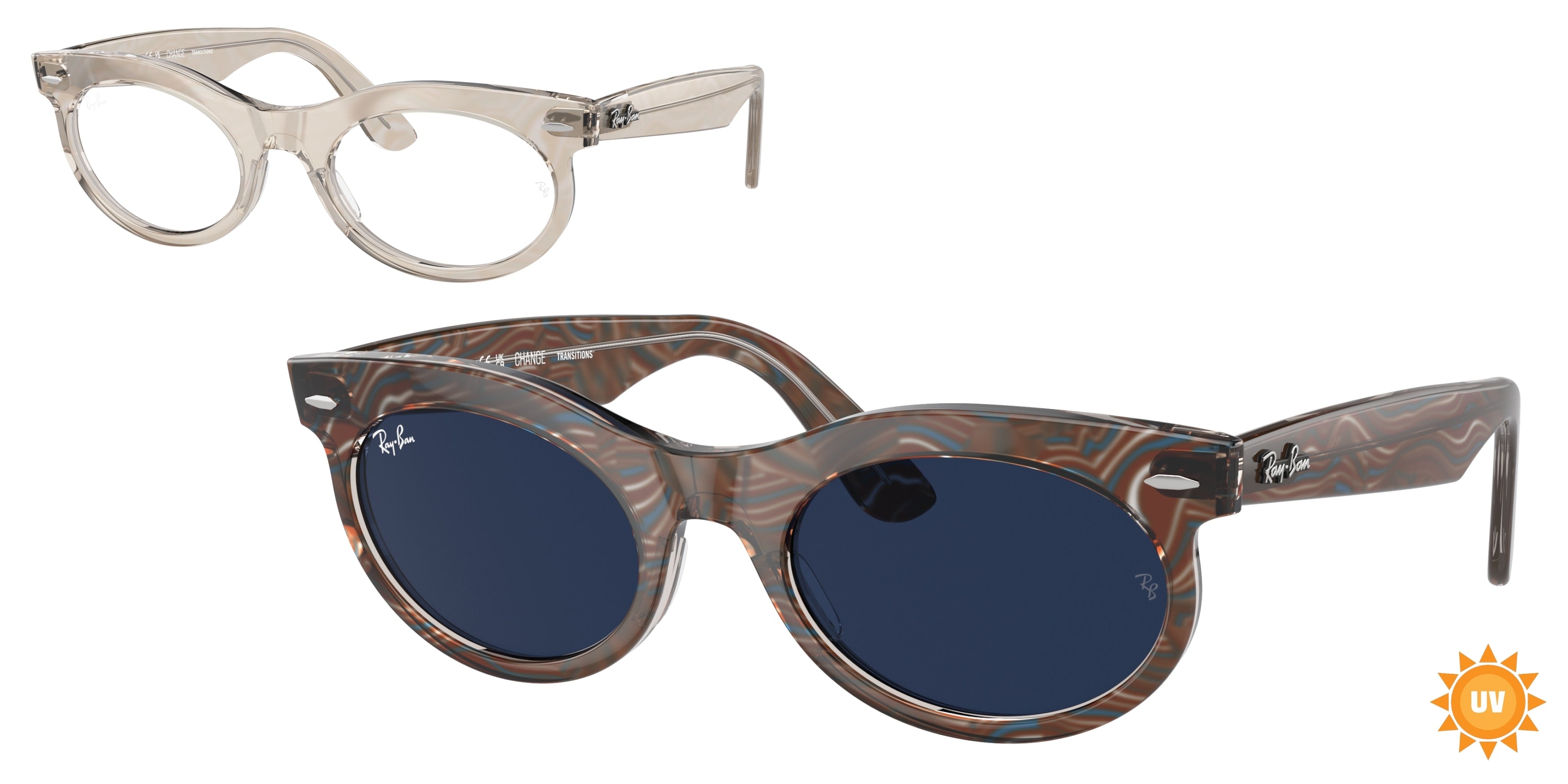 Gafas Graduadas Ray-Ban RB2242 1383GG 53 22