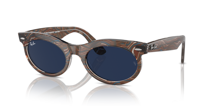 Gafas de Sol Ray-Ban WAYFARER OVAL RB2242 1383GG 53 22 — Imagen 5