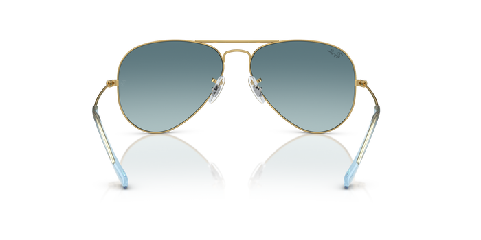 Солнцезащитные очки Ray-Ban AVIATOR LARGE METAL RB3025 001/3M 55 14 — Изображение 4